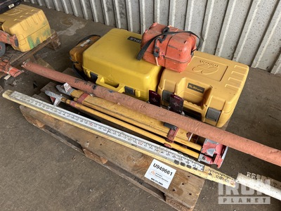 Quantity of Lasers, Transits, Tripods, Grade Rods