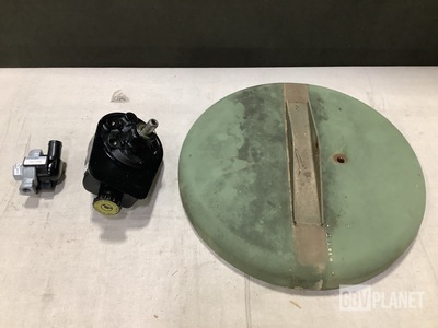 (1) Manhole Cover, (3) Brake Valves, (1) Pump Assembly & Assorted Items