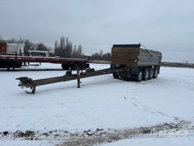 2007 Sturdyweld by Reliance DS46SAL 48 ft Quad/A Pup Dump Trailer