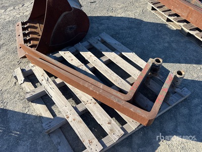 Quantity of (2) 60 in Fork Attachment - Fits Telehandlers