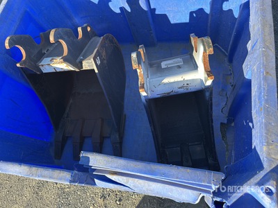 Quantity of (2) Kubota Q/C Digging Mini دلو حفارة (Unused)