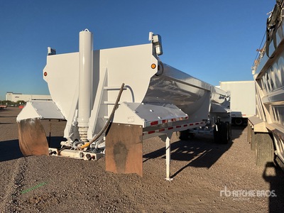 2007 CPS TSTD-36 36 ft T/A Demolition End Dump Trailer