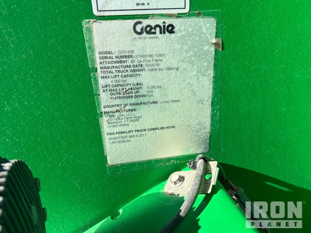 MANIPULADOR 2016 GENIE