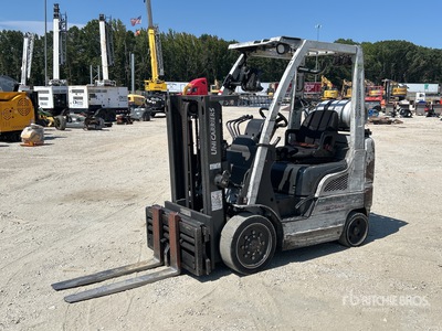2014 Nissan MCP1F2A20LV 4000 lb Cushion Tire Forklift