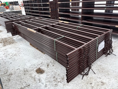 Quantity of (12) BYT 12 ft Alley Viehzuchtgremium (Unused)