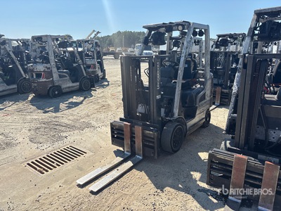 2014 Nissan CF40LP 4000 lb Cushion Tire Forklift