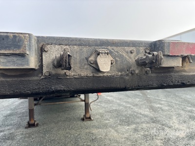 2007 Lode King 32 ft Tri/A Super B-Train Lead Flatbed Trailer