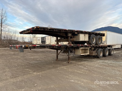 2007 Lode King 32 ft Super B-Train Lead Flatbed Trailer