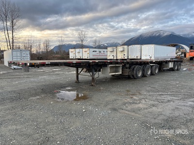 2007 Lode King 32 ft Super B-Train Lead Przyczepa płaska
