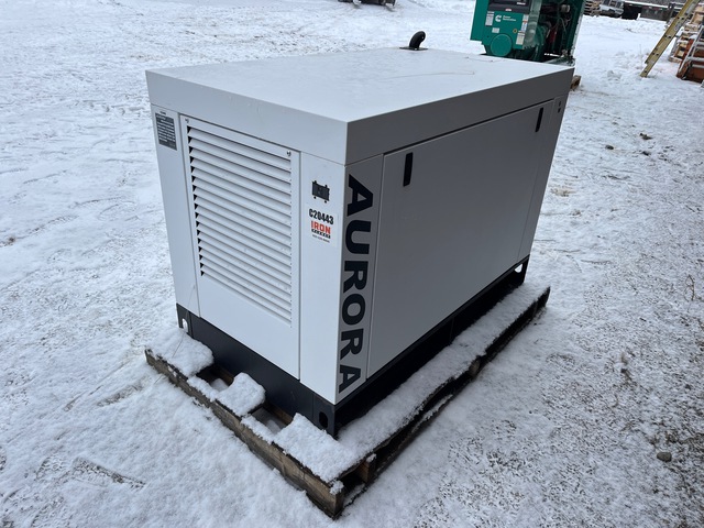 2022 Aurora 6 kW Skid-Mounted 24VDC 6 kW Diesel Generator Set
