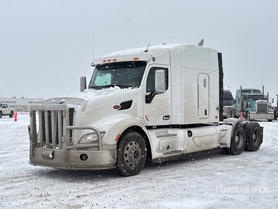 2014 Peterbilt 579 6x4 T/A Sleeper Truck Tractor