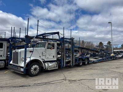 2019 11316 Peterbilt 365 Car Carrier Truck W/ 2019 Cottrell Trailer