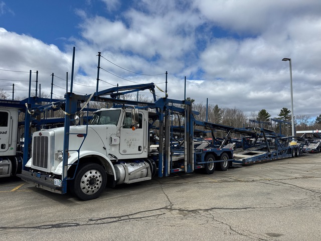 2019 11316 Peterbilt 365 Car Carrier Truck W/ 2019 Cottrell Trailer
