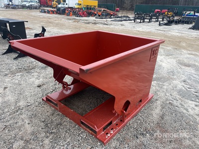 Schranklader met stortbak