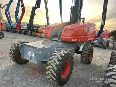 2018 Skyjack SJ66T 4WD Diesel رافعة تليسكوبية بذراع تطويل