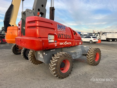 2018 Skyjack SJ66T 4WD Diesel Telescopic Boom Lift