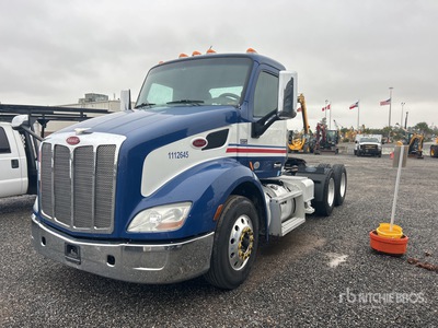2017 Peterbilt 579 6x4 T/A Day Cab Truck Tractor