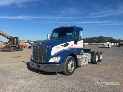 2017 Peterbilt 579 6x4 Day Cab Truck Tractor