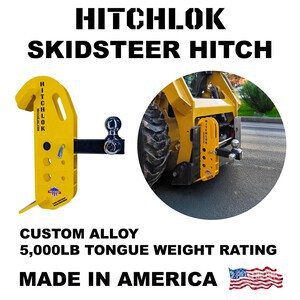 Quantity of (10) Hitchlok Skid Steer Hitch Attachment (Unused)