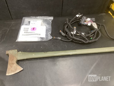 (32) Fasteners, (12) Single Bit Axes, (1) Harness & Assorted Items