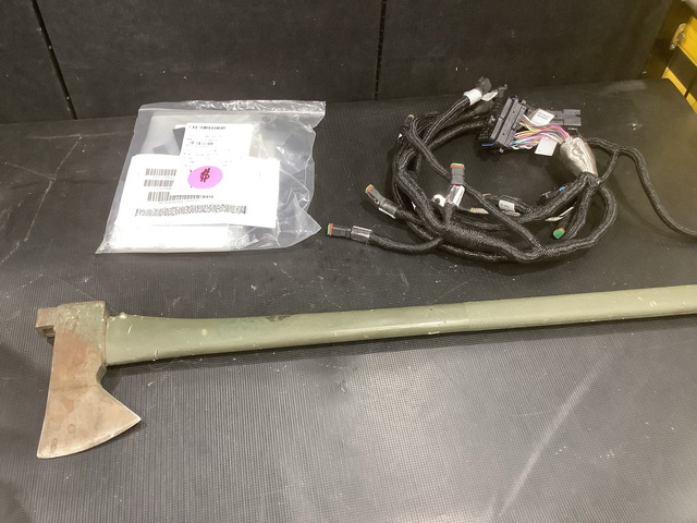(32) Fasteners, (12) Single Bit Axes, (1) Harness & Assorted Items