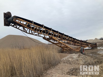 Excel 30 in x 80 ft Portable Stacking Conveyor