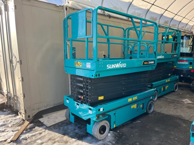 2023 Sunward SWSL3346DC Electric Scissor Lift