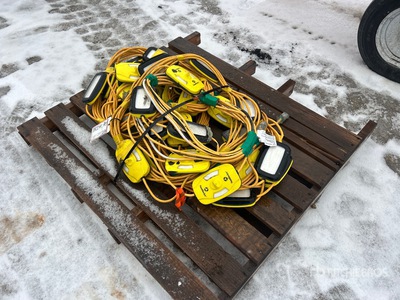 Quantity of 350 ft of Construction String Lights Divers - Industriel