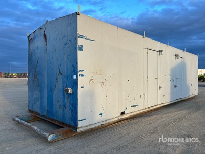 36 ft x 10 ft Skid-Mounted Water Storage Building