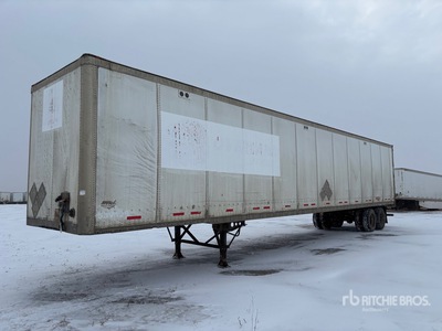2009 Wabash 53 ft x 102 in T/A Remolque de furgoneta