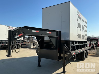 2023 HiPower HDR685VT6C 550 kVA Mobile Generatore