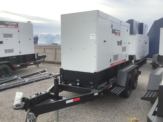 2023 HiPower HRIW 70 T4F 50 kW Mobile Generator Set (Unused)