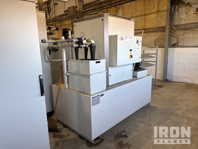 Electric chip filter/washer system