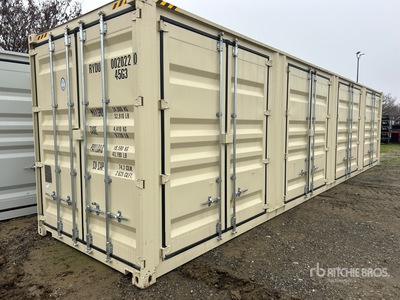 2025 40 ft High Cube Multi-Door Conteneur de stockage