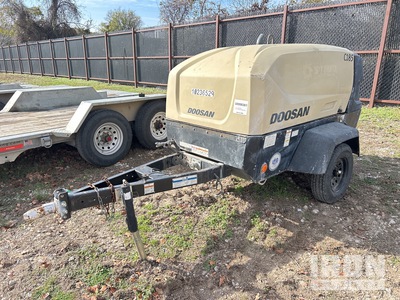 2019 Doosan C185WDO 185 cfm Mobile Compresor de aire (Inoperable)