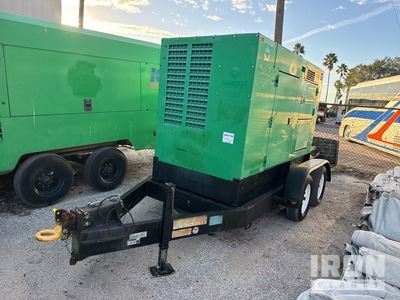 2005 Multiquip DCA70USJ 70 kVA Mobile Generatore
