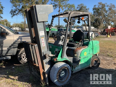 2012 Mitsubishi FG30N 4950 lb Pneumatic Tire Forklift (Inoperable)