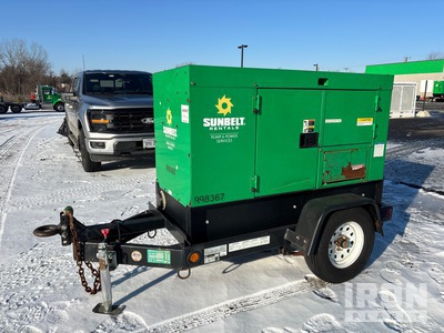 2016 MQ Power DCA25SSIU4FSG 20 kW Mobile Stand-By Generator Set