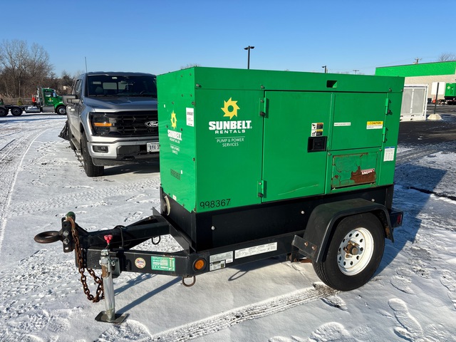 2016 Multiquip DCA-25SSIU4F 20 kW Mobile Generator Set