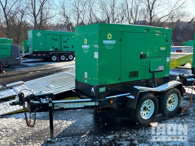 2017 MQ Power DCA45SSIU4FSG 36 kW Mobile Stand-By Generator Set (Inoperable)