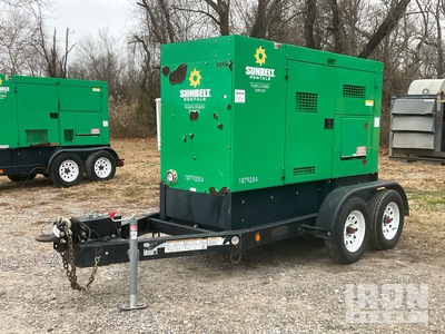 2017 Multiquip Whisperwatt DCA-70SSIU4F 56 kW Mobile Generator Set