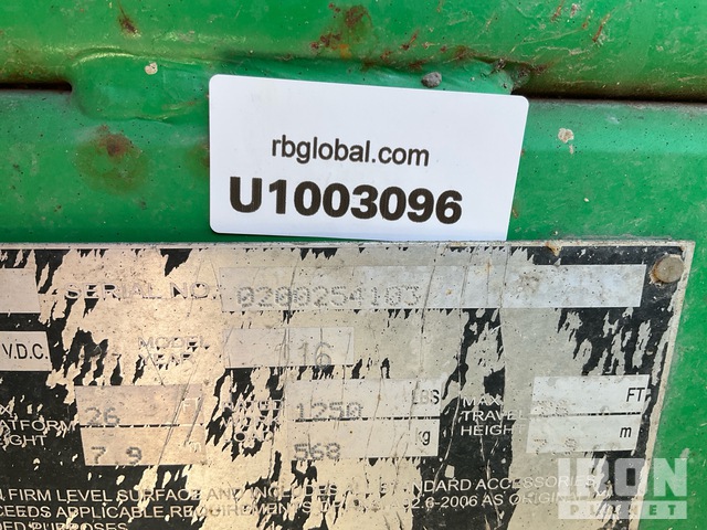 ELEVADOR TIJERA 2016 JLG 260MRT