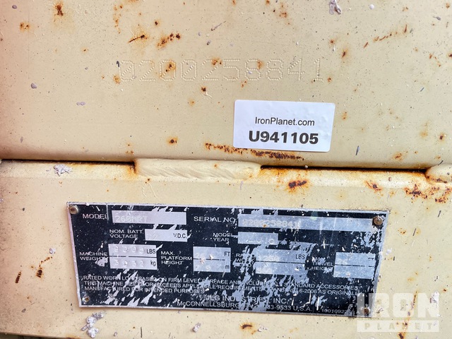 ELEVADOR TIJERA 2016 JLG 260MRT