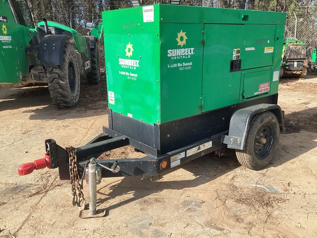 2016 Multiquip DCA-25SSIU4F 20 kW Mobile Generator Set 2016 Multiquip DCA-25SSIU4F 20 kW Mobile Generator Set