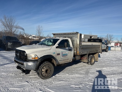 2011 Ram 5500 4x4 Landscaping 2-Achs Kipper-Lkw