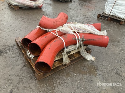 Quantity of (4) Steel 200mm Water Tuyau