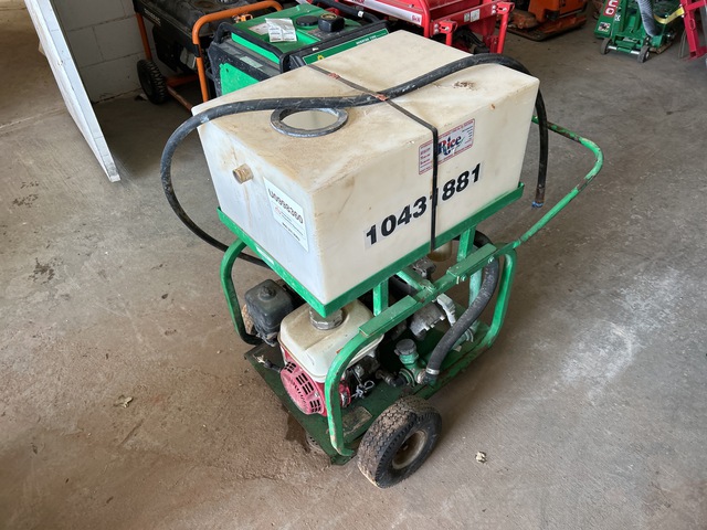 2021 Rice Hydro DPH3B Hydrostatic Test Pump