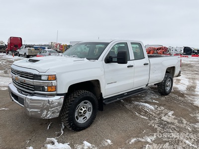 2017 Chevrolet Silverado 2500HD 4x4 Crew Cab Pickup