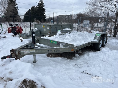 2015 Felling FT-10IT-I-G 18 ft T/A Tilt Deck Trailer