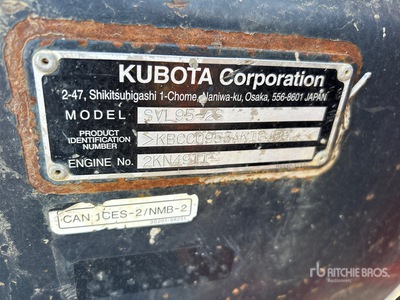 2019 Kubota SVL95-2 Compact Track Loader